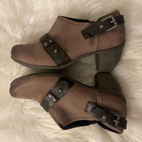 OTBT Women's El Reno Leather Bootie Size 7.5 - Picture 8 of 10